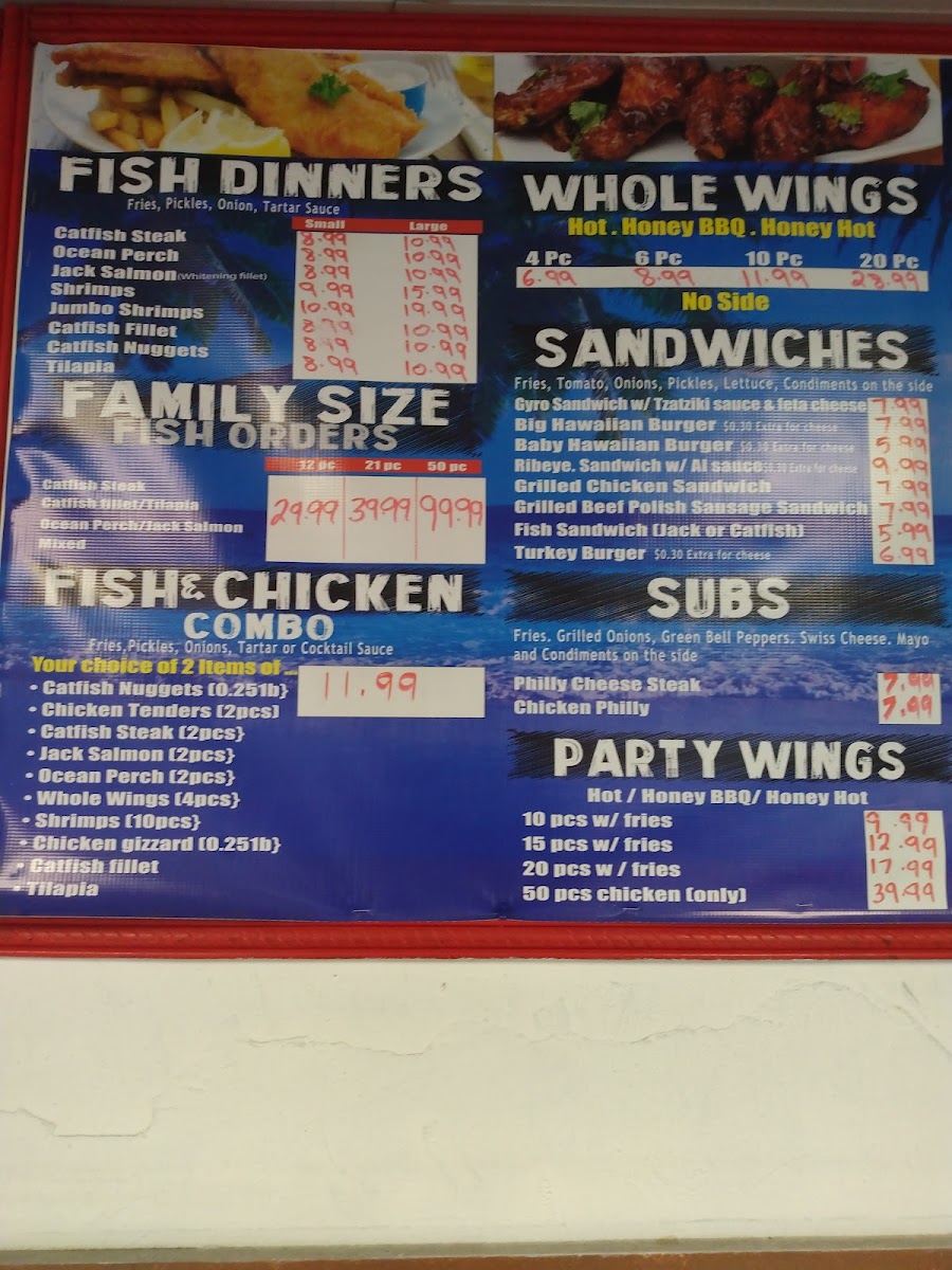 Hawaiian Grill - Jennings Menu - Image 2
